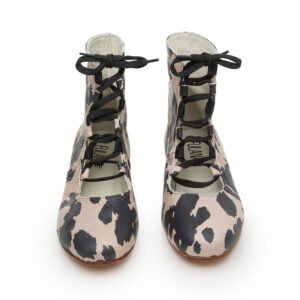 Ballerina Boots / Cuero Print